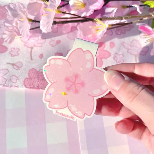 Magnetic Sakura Bookmark